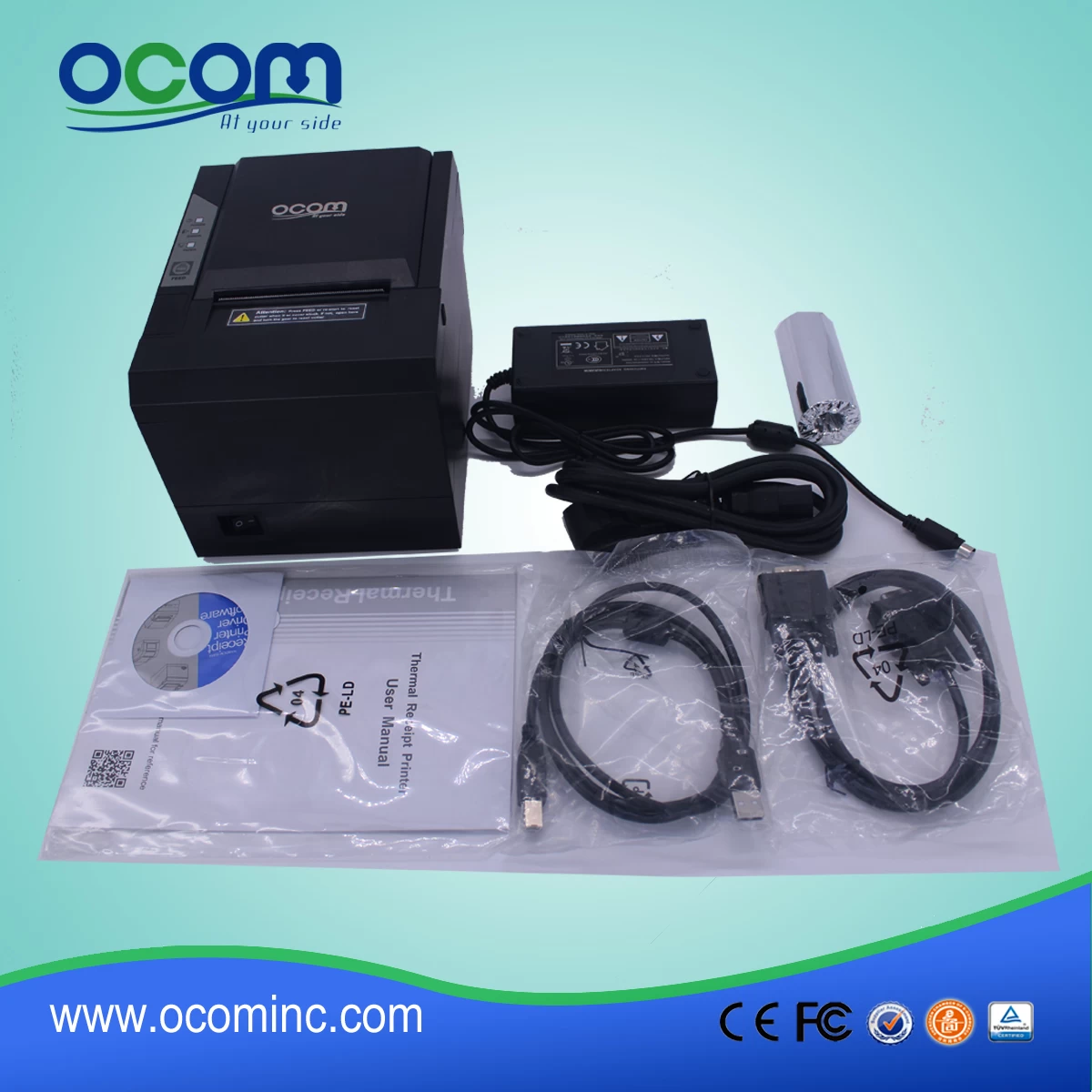 80MM الروبوت بلوتوث POS طابعة استلام الحرارية