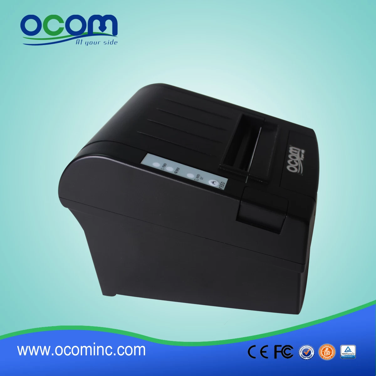 80mm auto cutter 3 interface thermal receipt printer