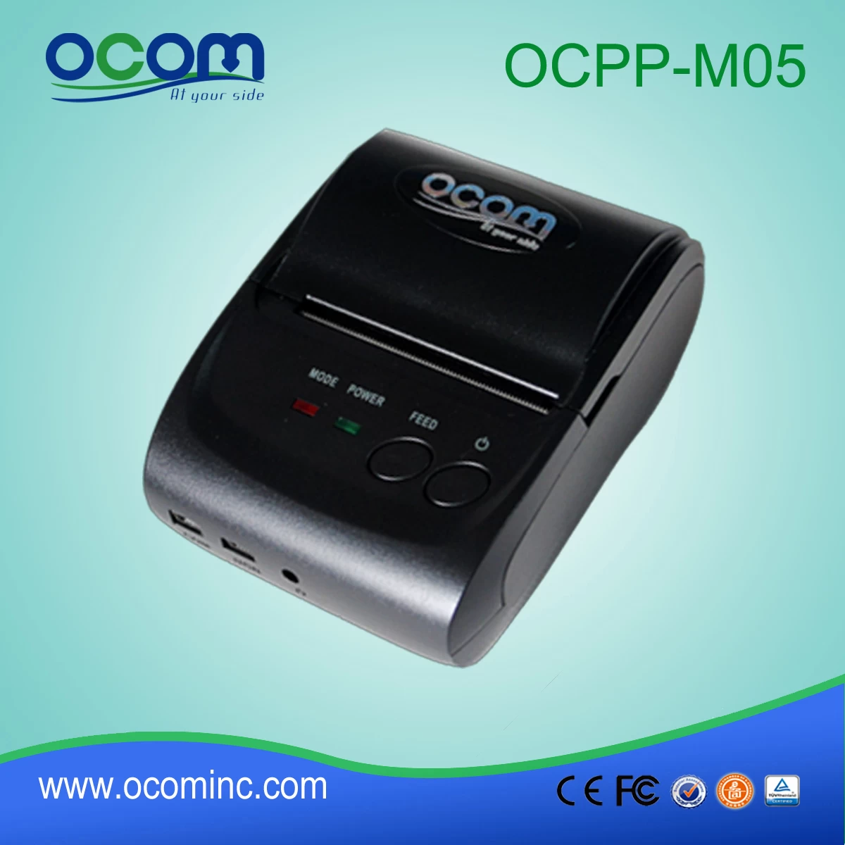 Android And IOS 58mm Mini Portable Bluetooth Mobile Thermal Receipt Printer(OCPP-M05)