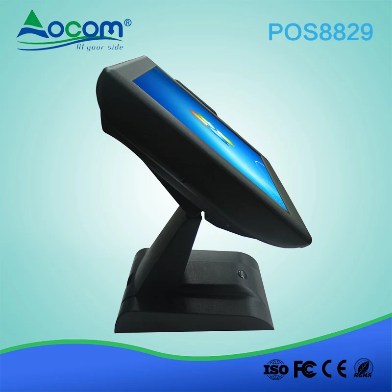 Sistema J1800CPU Windows economico 15 pollici Sistema All in one Touch Pos