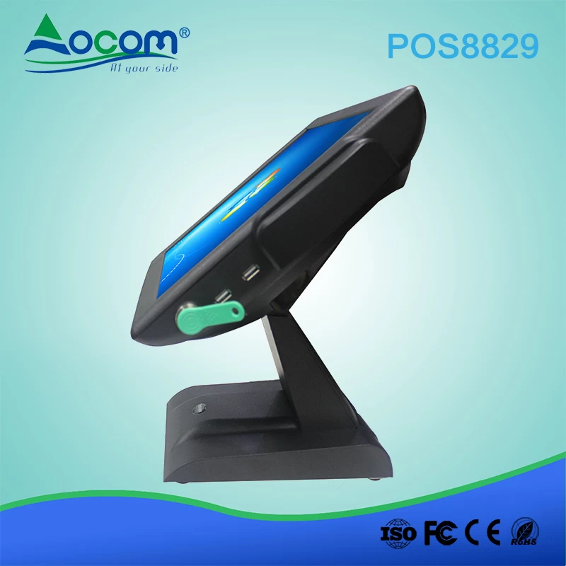 Sistema J1800CPU Windows economico 15 pollici Sistema All in one Touch Pos