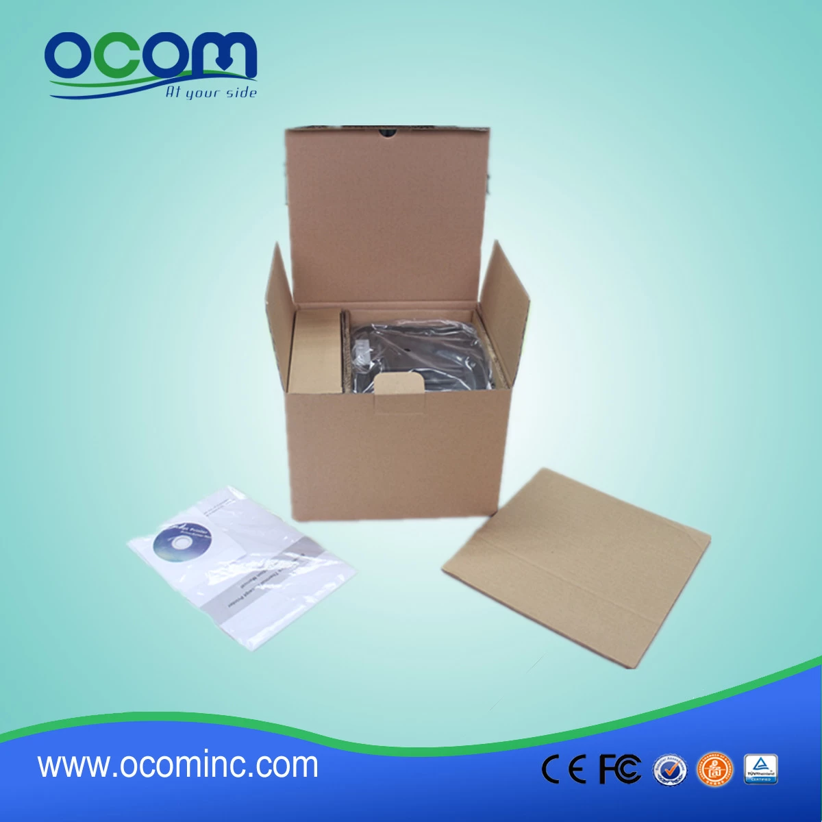 Cheap Model OCPP-88A-UL 80mm bluetooth thermal printer with auto cutter For android