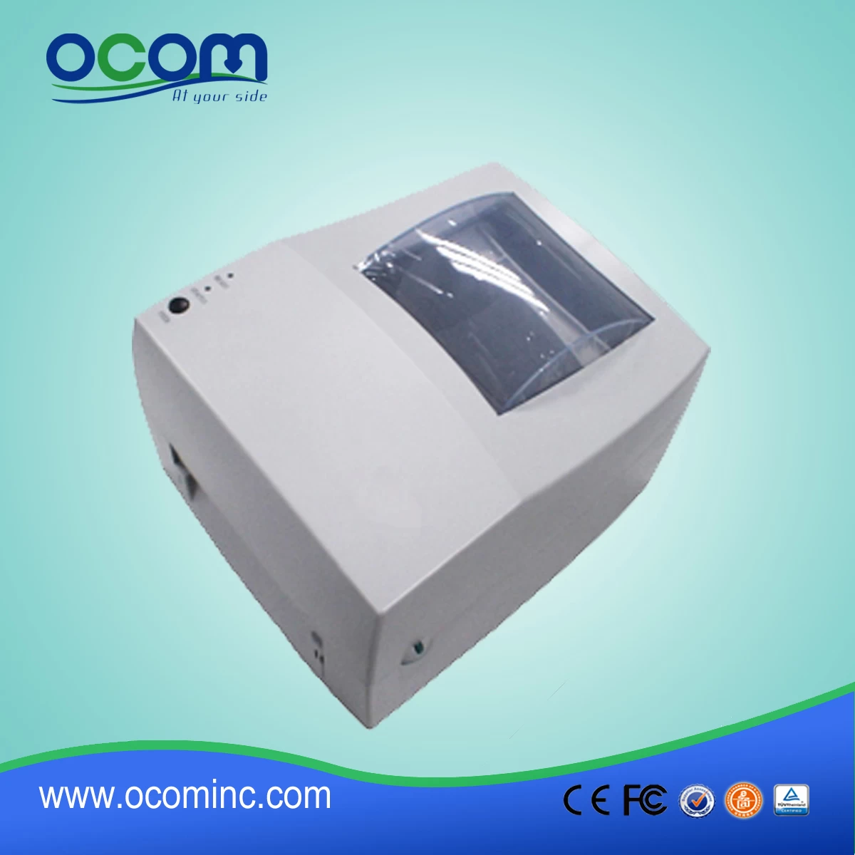 China Factory Thermal Transfer and Direct Thermal Barcode Label Printer with Software Provided