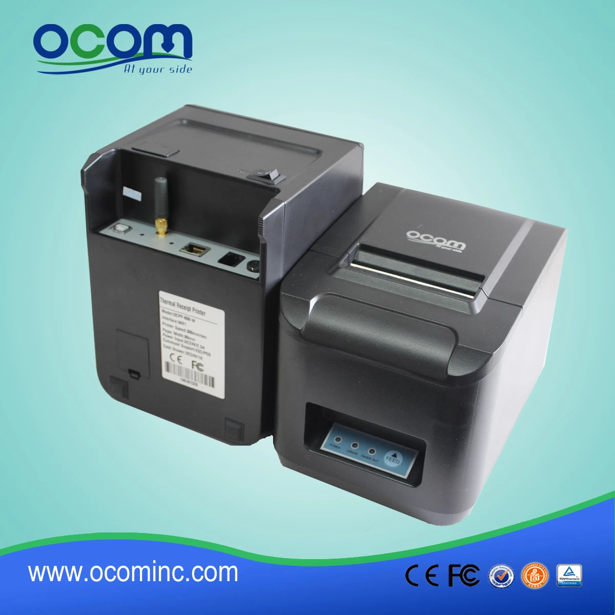 China WIFI Thermal Printer Andriod Supported Factory Price OCPP-808-W