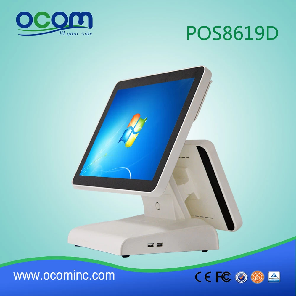 China cheap touch screen all in one pos system （POS8619）