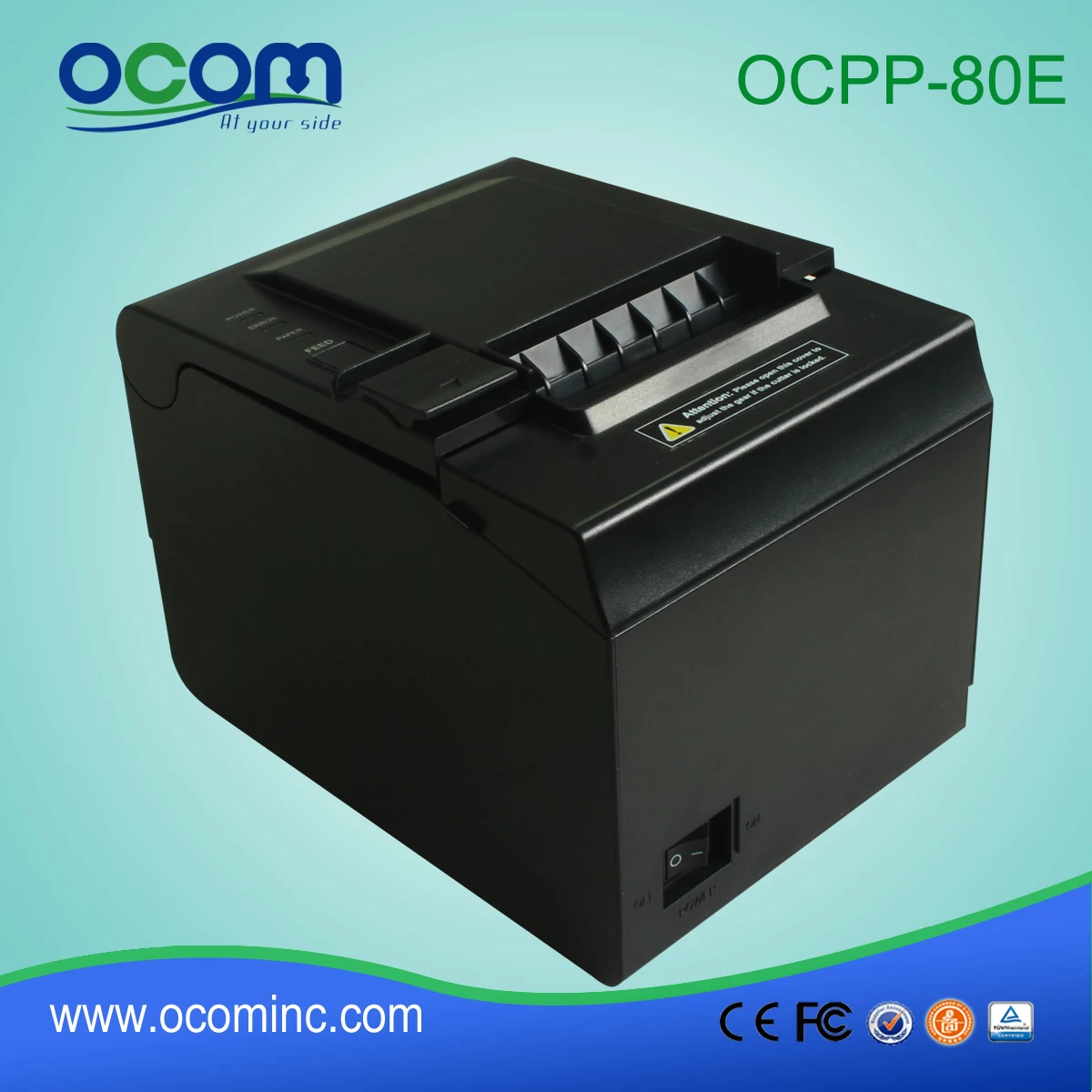 China factory 80mm thermal paper roll printing machine-OCPP-80E