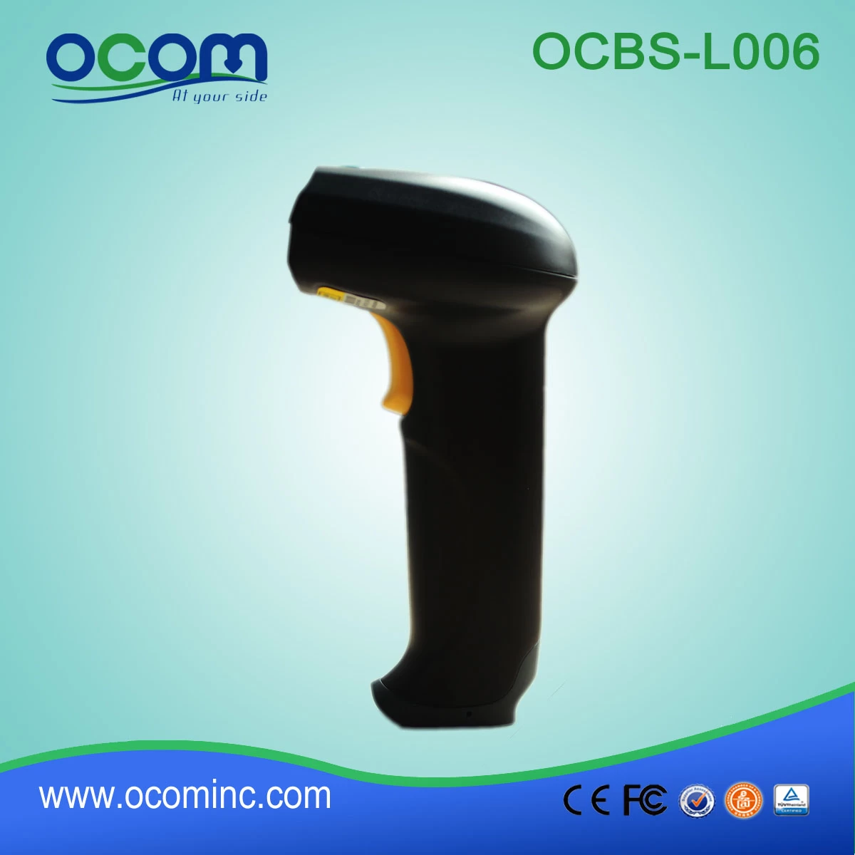 China made hot selling handheld laser barcode scanner-OCBS-L006