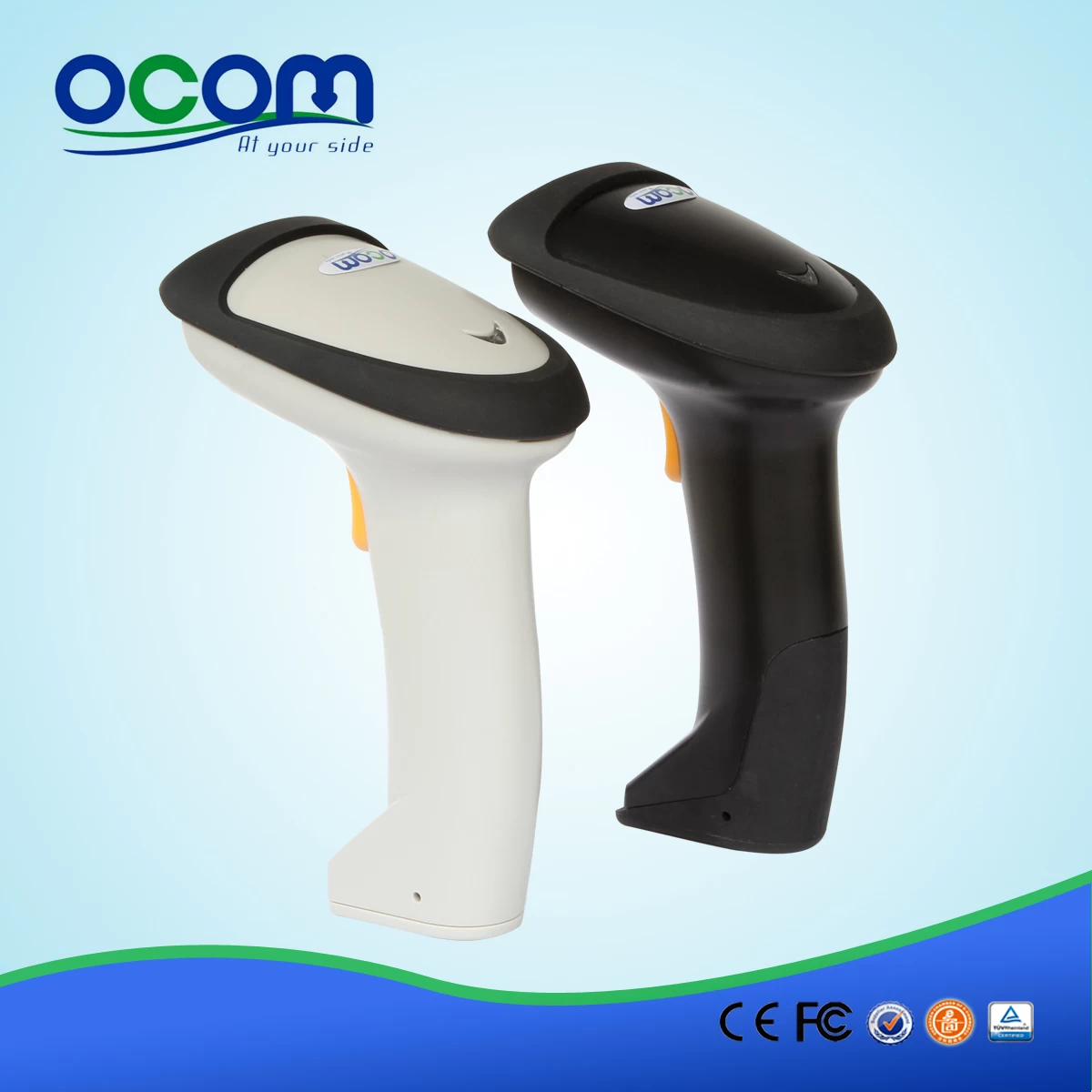 China made low cost wireless laser barcode scanner-OCBS-W700