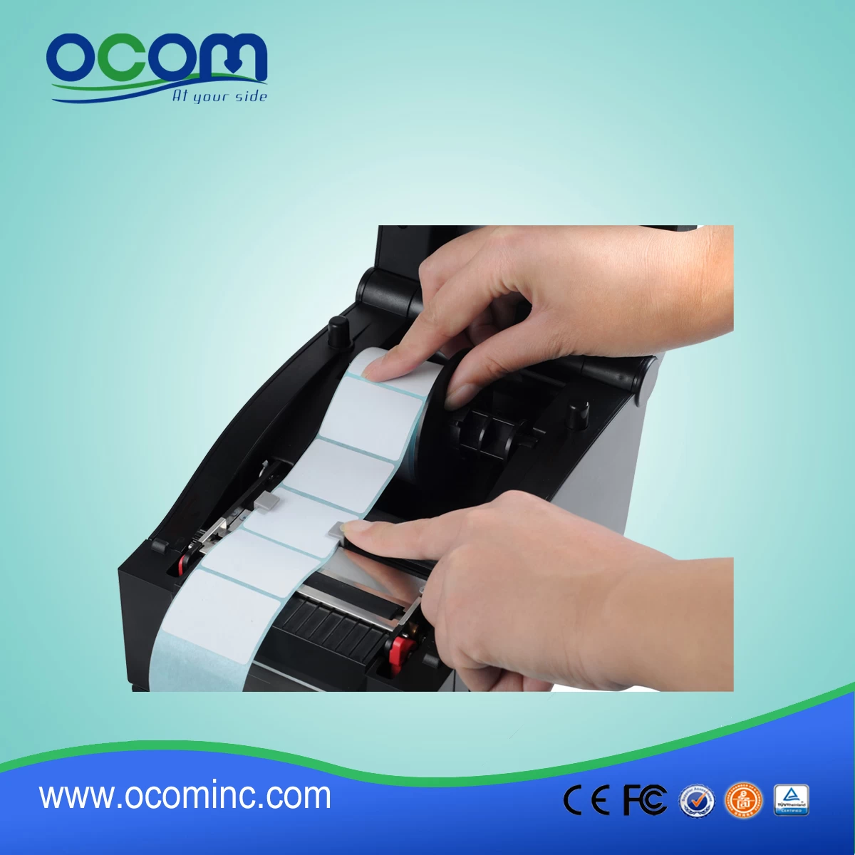 China made thermal roll  label printer