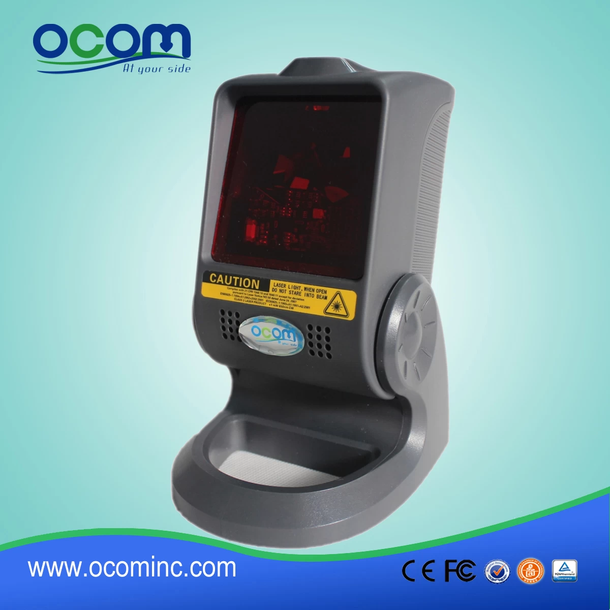 Desktop Auto Scanning Omni-directional Laser Barcode Scanner