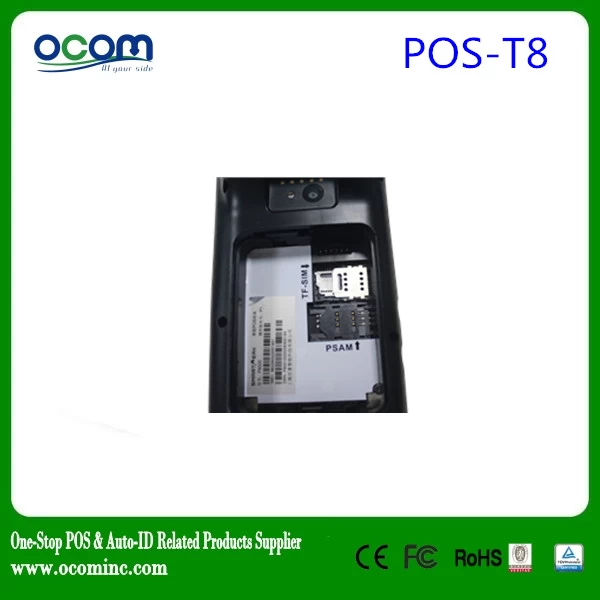 Handeld android POS terminal with printer (POS-T8)