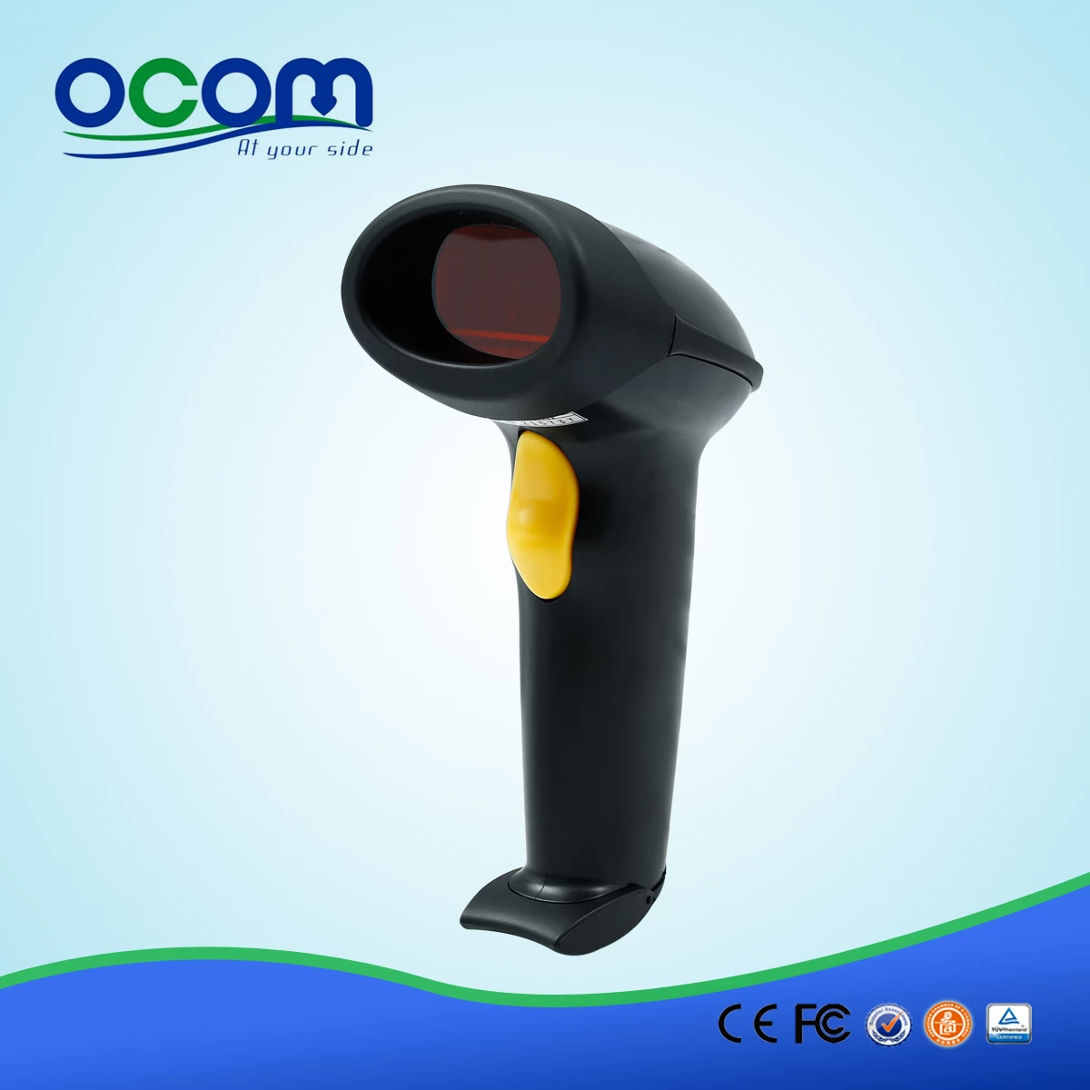 Handheld 1D laser barcode scanner-OCBS-LA04