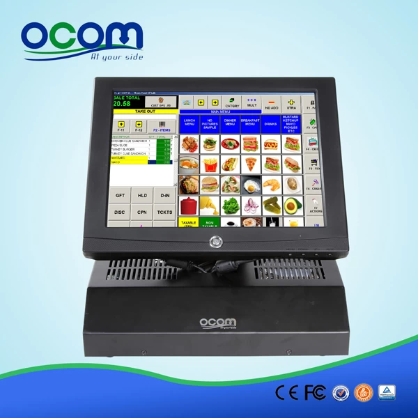 High Quality 2015 12 Inches All-In-One Touch Screen POS Terminal