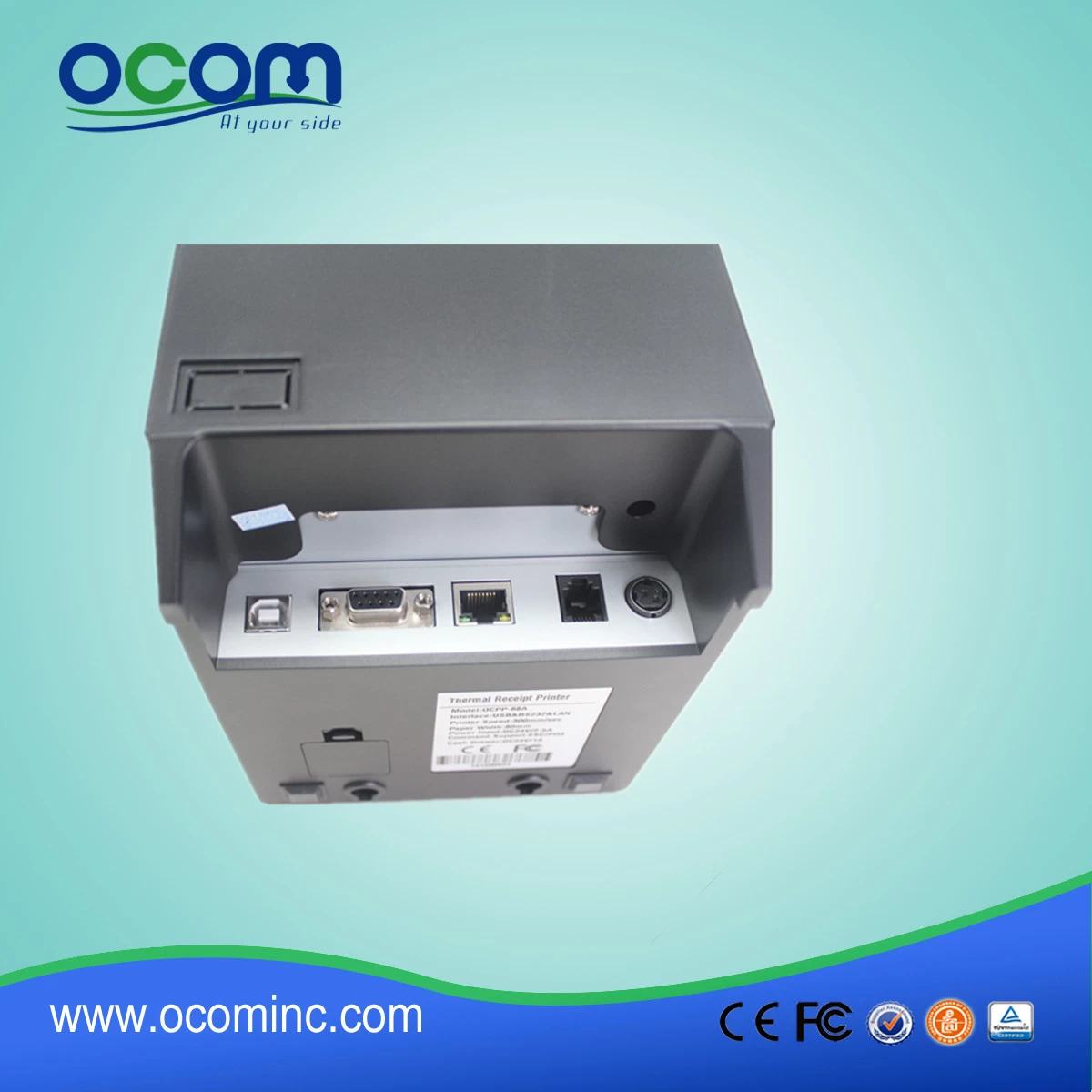 High-Quality 80mm High Speed Bluetooth POS Thermal Printer (OCPP-88A-BUL)