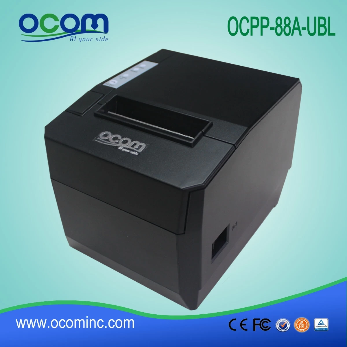 High-Quality 80mm High Speed Bluetooth POS Thermal Printer (OCPP-88A-BU)