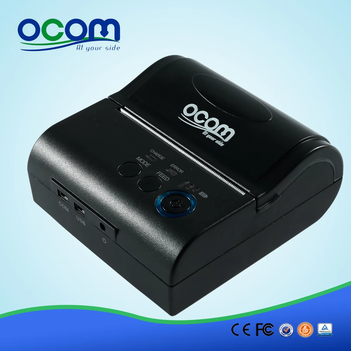 Quente! OCPP-M082 mais barato mini-impressora Bluetooth portátil com adaptador