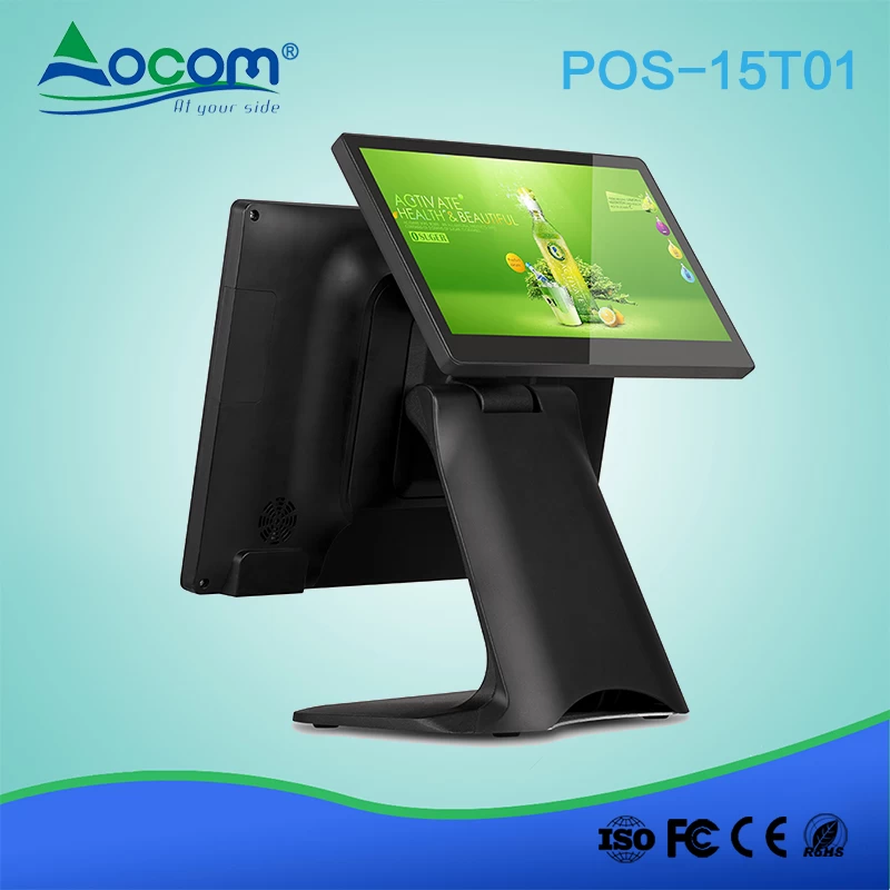 Hot-verkoop Capacitieve touchscreen-android alles in een pos-terminal