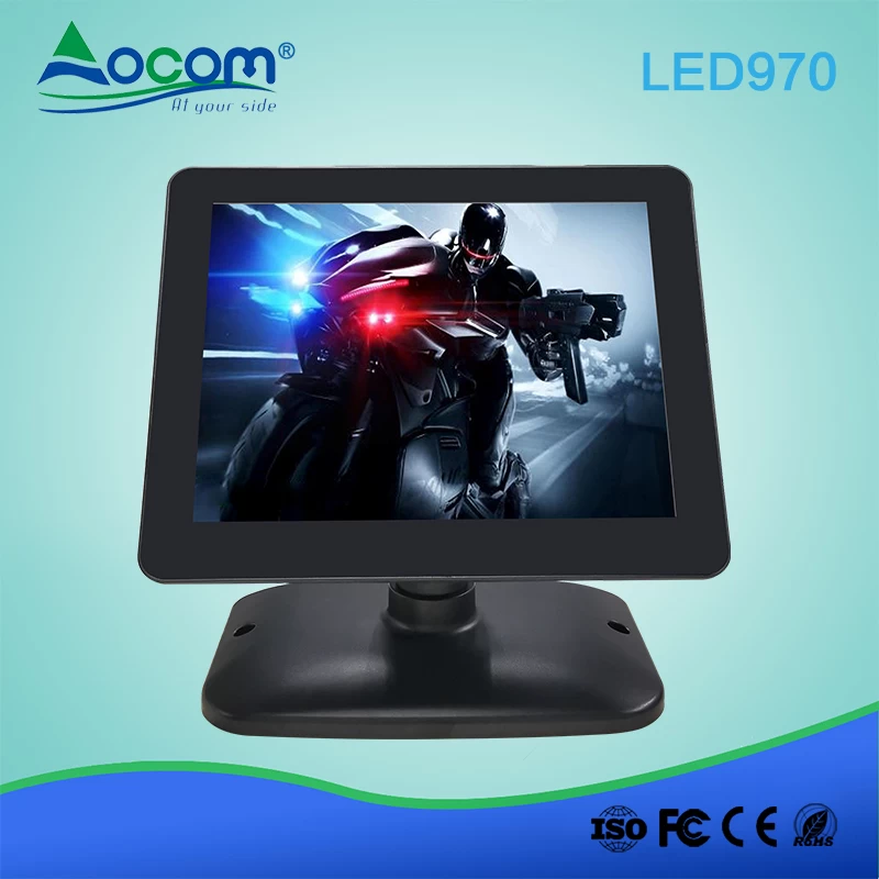 Moniteur LCD à écran tactile à commande automatique de caisse enregistreuse  LED970 POS