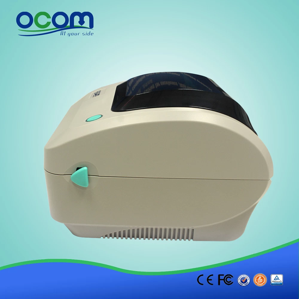 (OCBP-007A) White 4 Inch Direct Thermal Barcode Label Printer