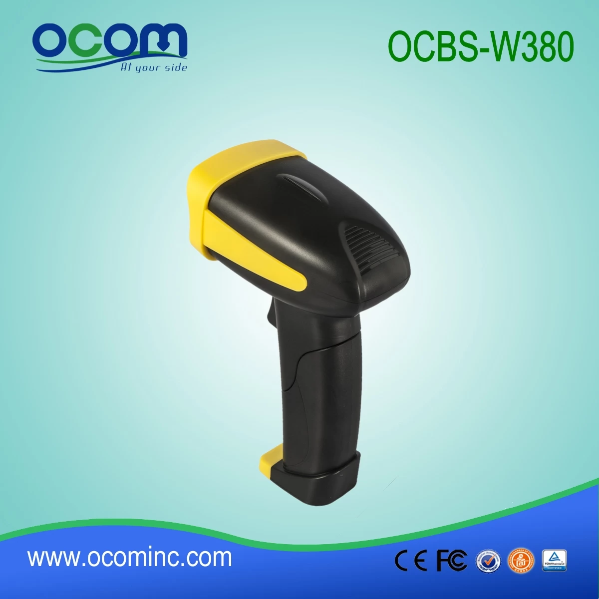 (OCBS-W380) RF433MHz or BT wireless 1d barcode scanner