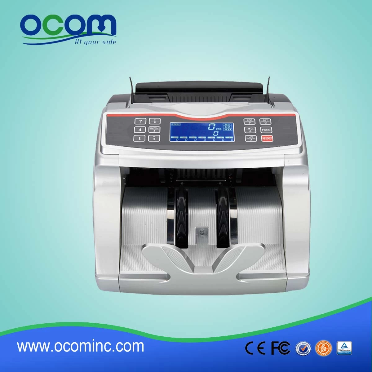 Money Bill Banknote Counter With Big LCD (OCBC-2118)