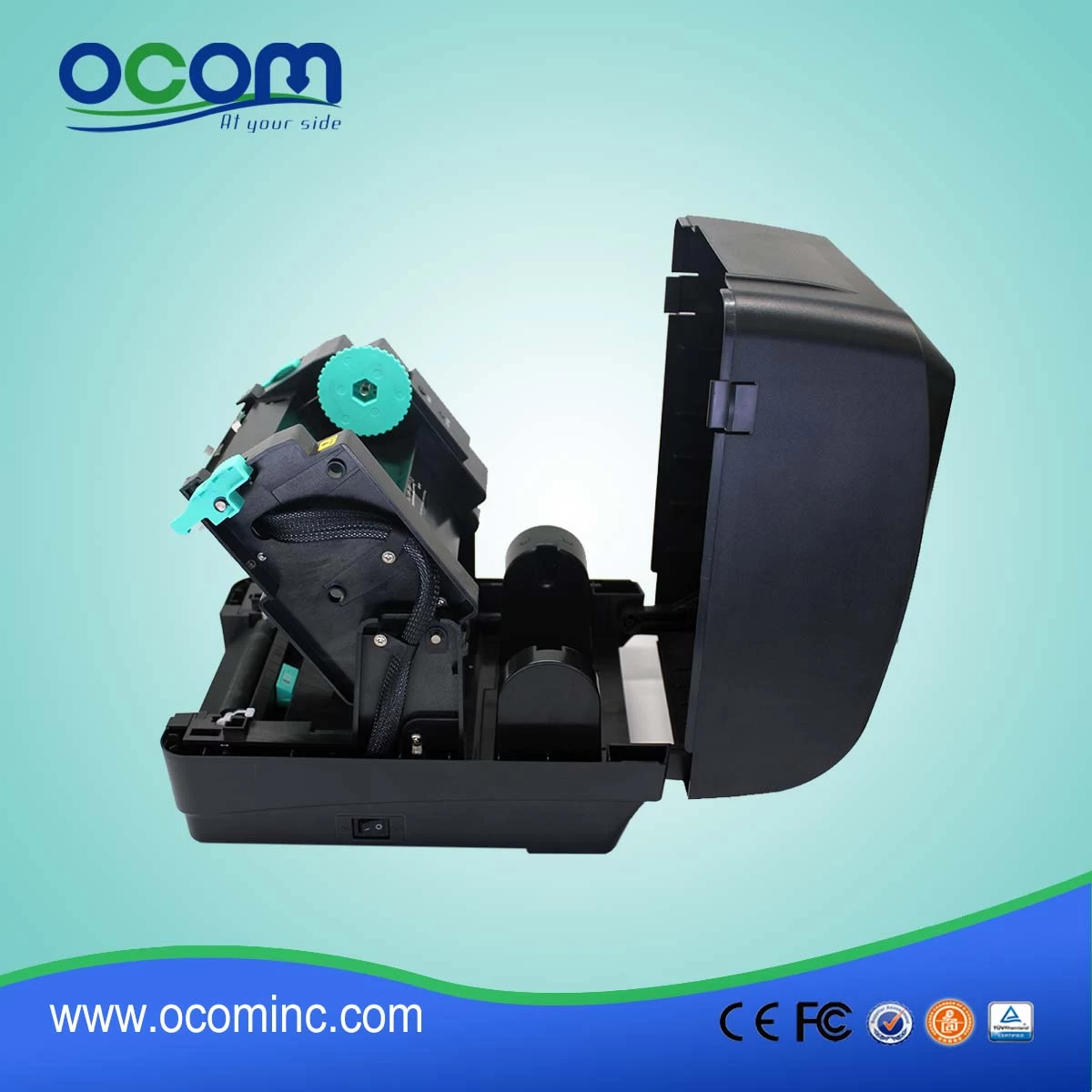 (OCBP-004) 4 Inch Thermal Transfer and Direct Thermal Barcode Label Printer