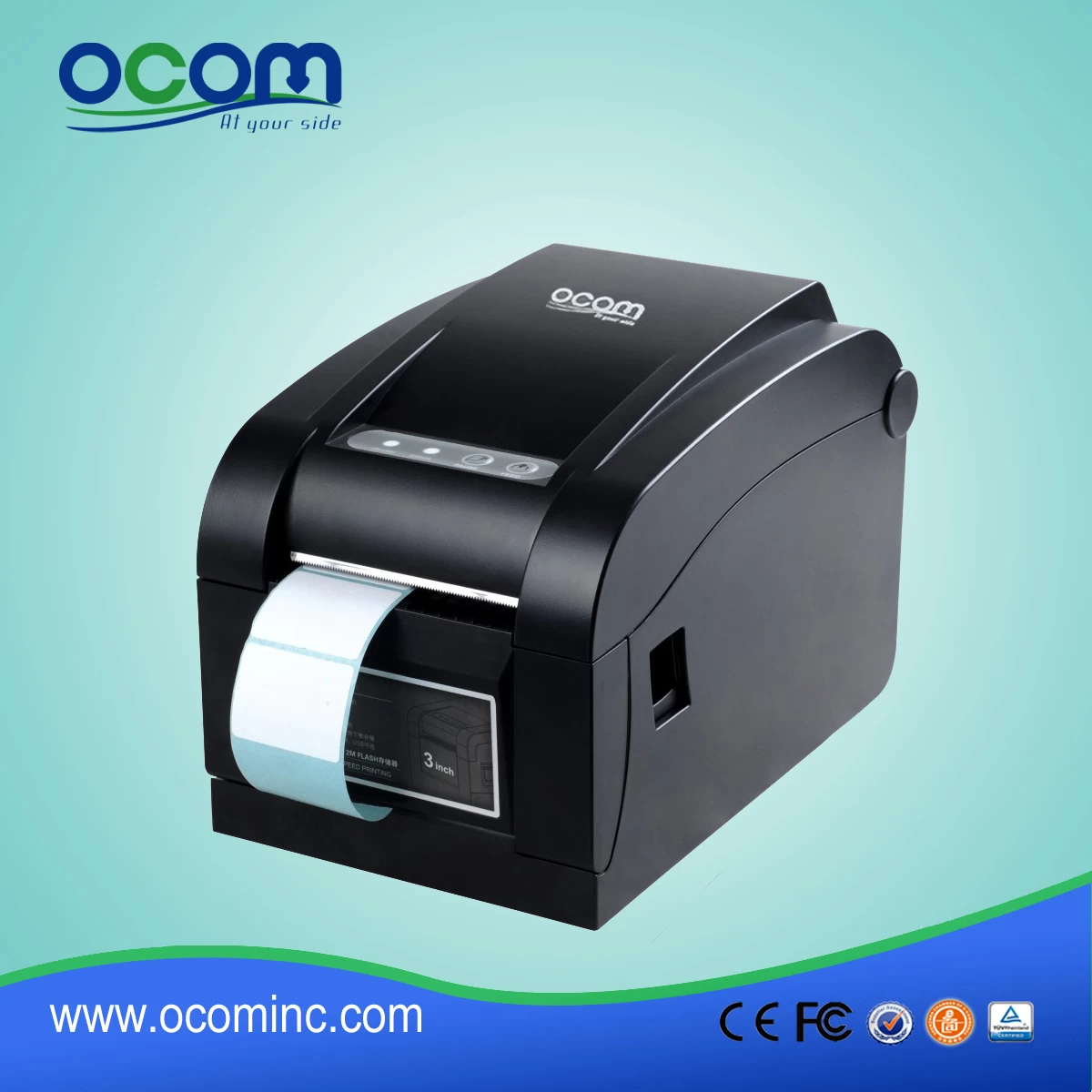 Imprimante thermique d'étiquettes de code barres de papier de largeur de l' imprimante OCBP-005 16mm-17mm