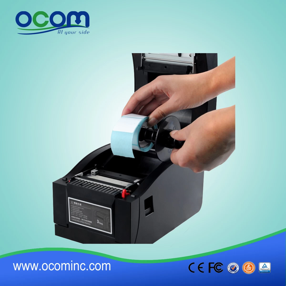OCBP-005: Cost Competitive Airprint direct thermal barcode label printer