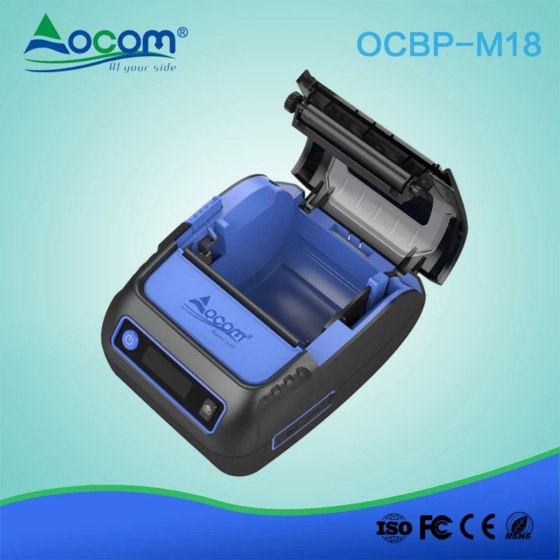 OCBP- M18 58mm portable android IOS bluetooth thermal barcode label sticker printer