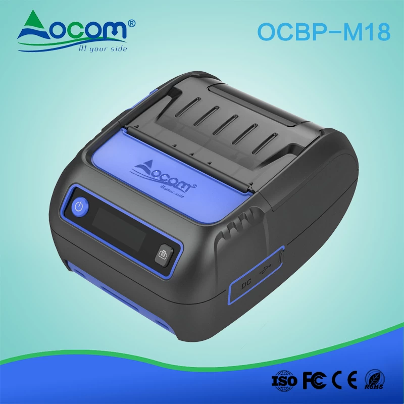 OCBP- M18 58mm portable android IOS bluetooth thermal barcode label sticker printer