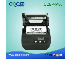 OCBP-M80: hot supplier bluetooth mobile barcode printer with display