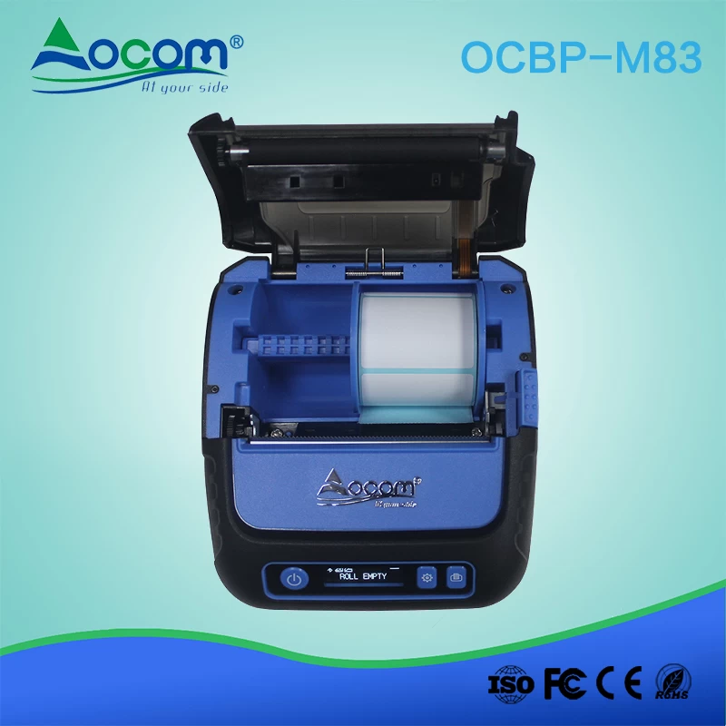 OCBP-M83 3Inch Handheld Mini Bluetooth Barcode Label Printer