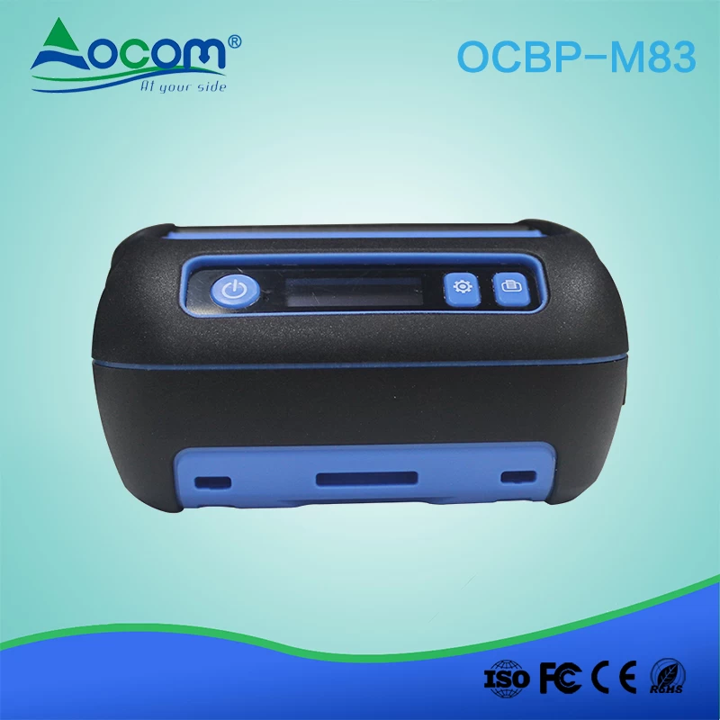 OCBP-M83 Rugged Bluetooth Thermal Roll Label Sticker Printer