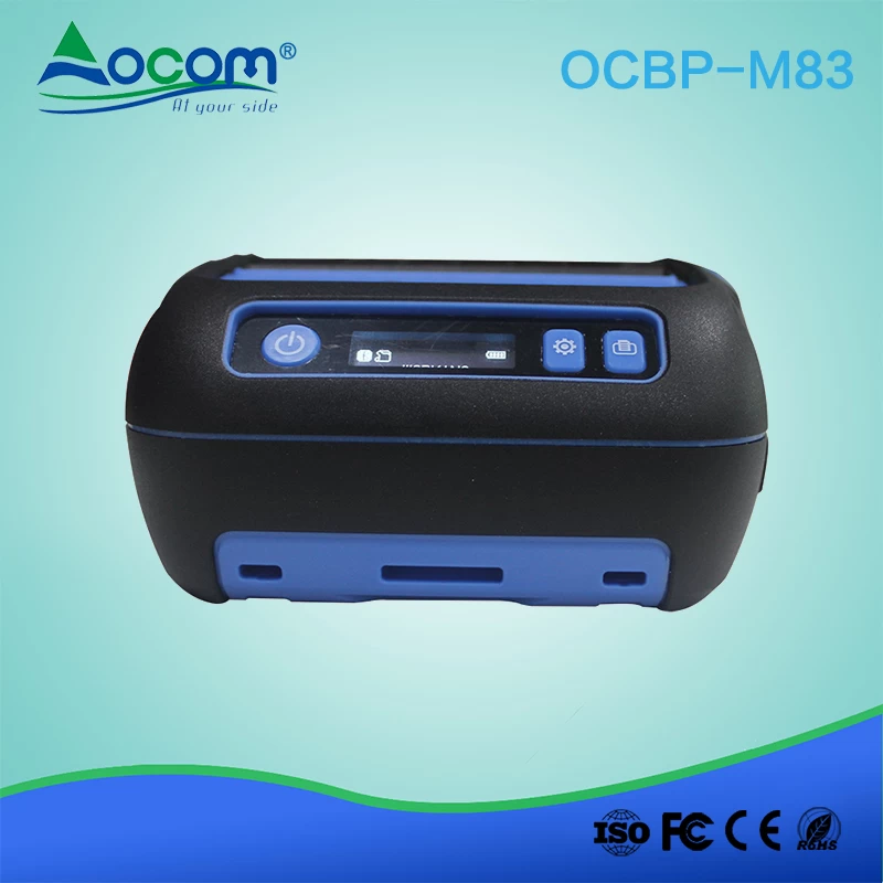 OCBP-M83 Rugged Bluetooth Thermal Roll Label Sticker Printer