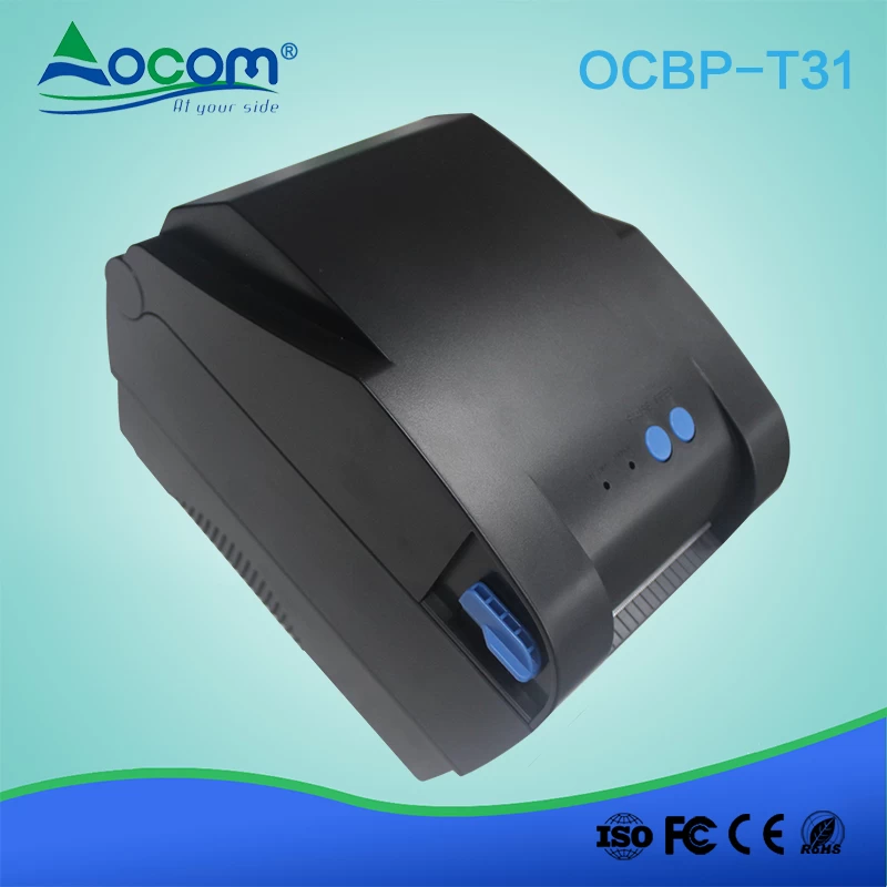 OCBP-T31 3 Inch Direct Thermal Barcode Label Printer  with Built-in Power Adapter