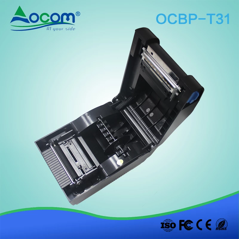 OCBP-T31 3 Inch Direct Thermal Barcode Label Printer  with Built-in Power Adapter