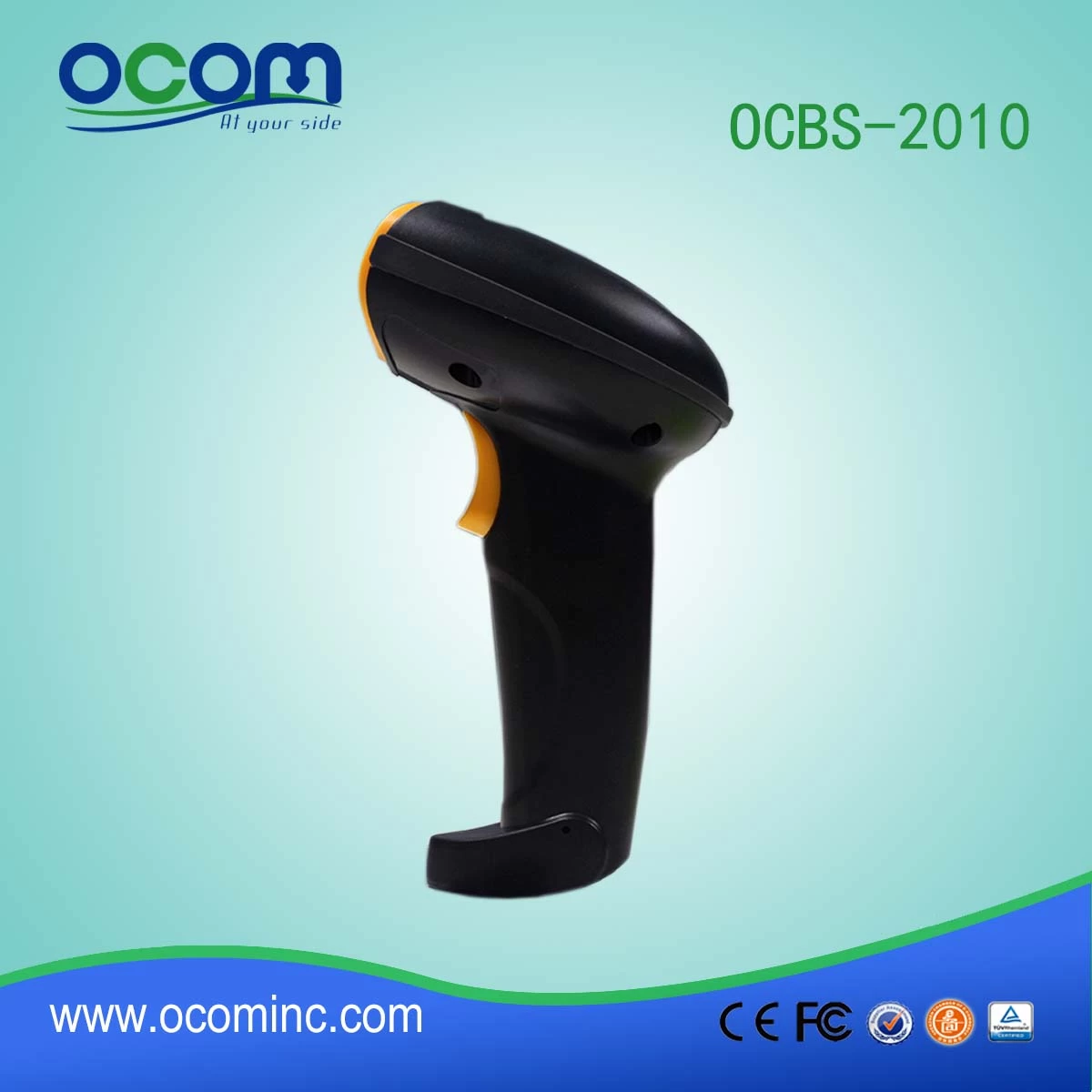 OCBS-2010: Factory Supply Handheld QR Code Barcode Scanner