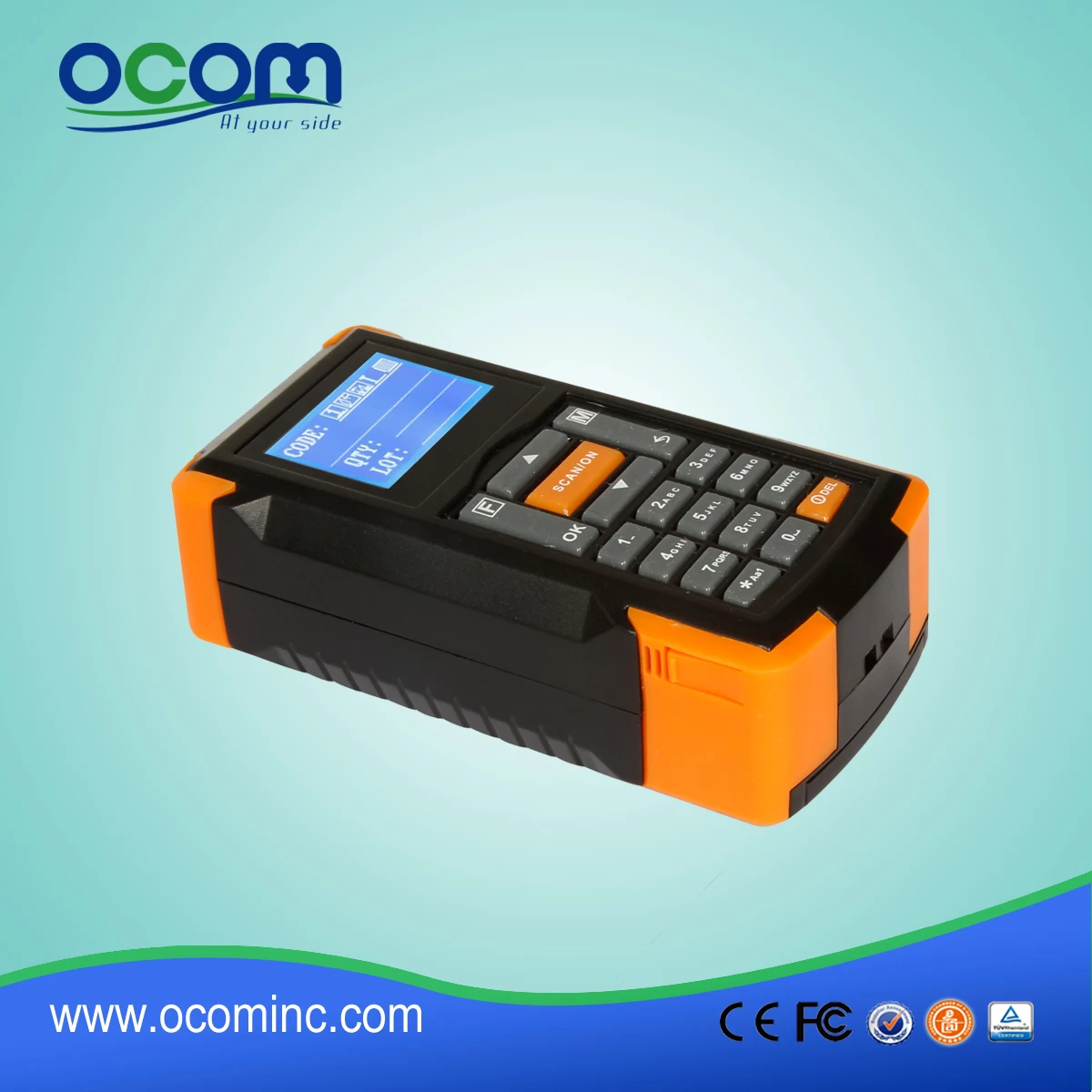 OCBS-D005 433Mhz Mini Wireless Barcode Scanner for data collecting