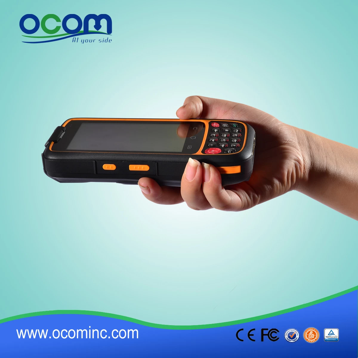 OCBS-D7000---China factory made screen handheld android pda