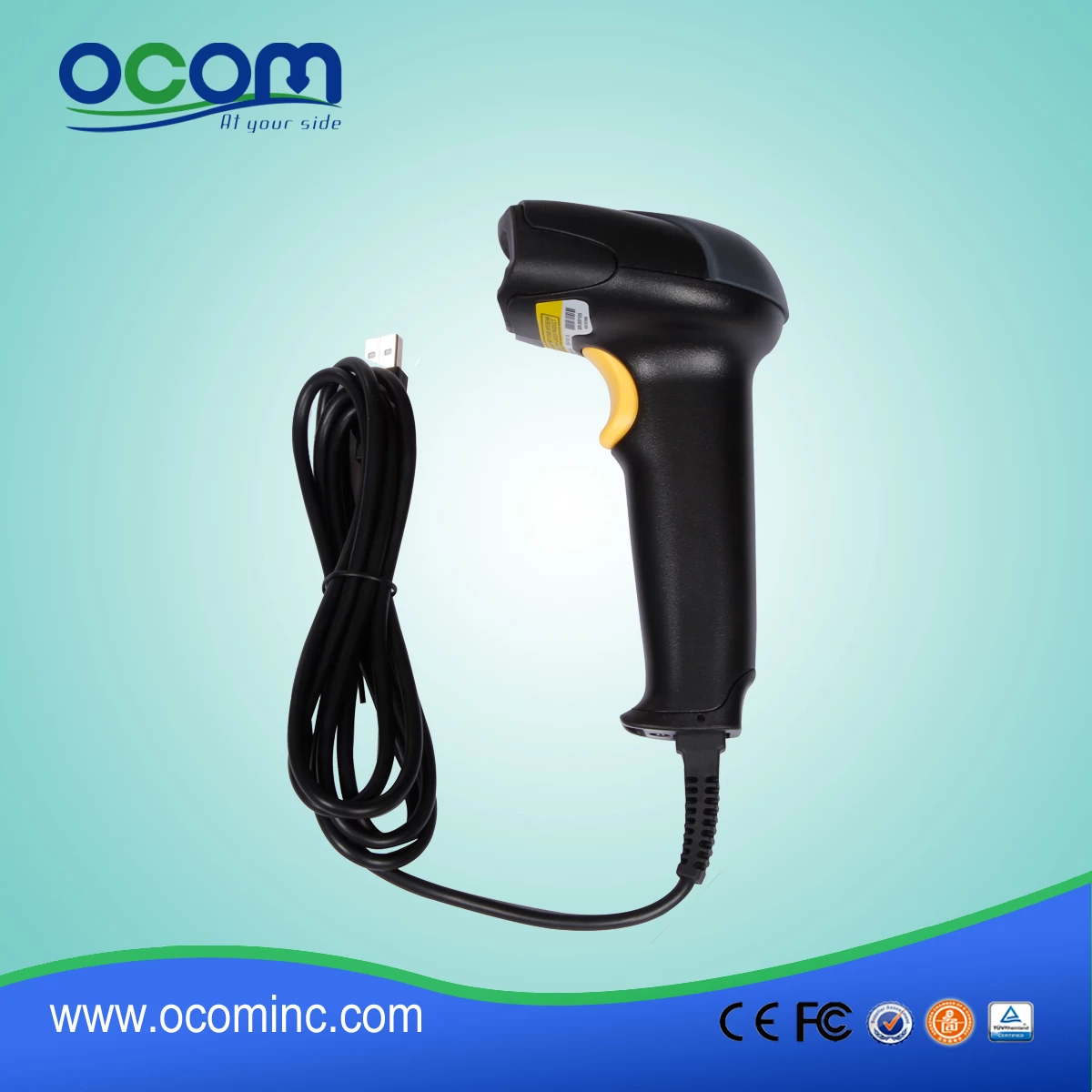 (OCBS-L009) High Scan Rate Handheld USB Laser Barcode Scanner Machine