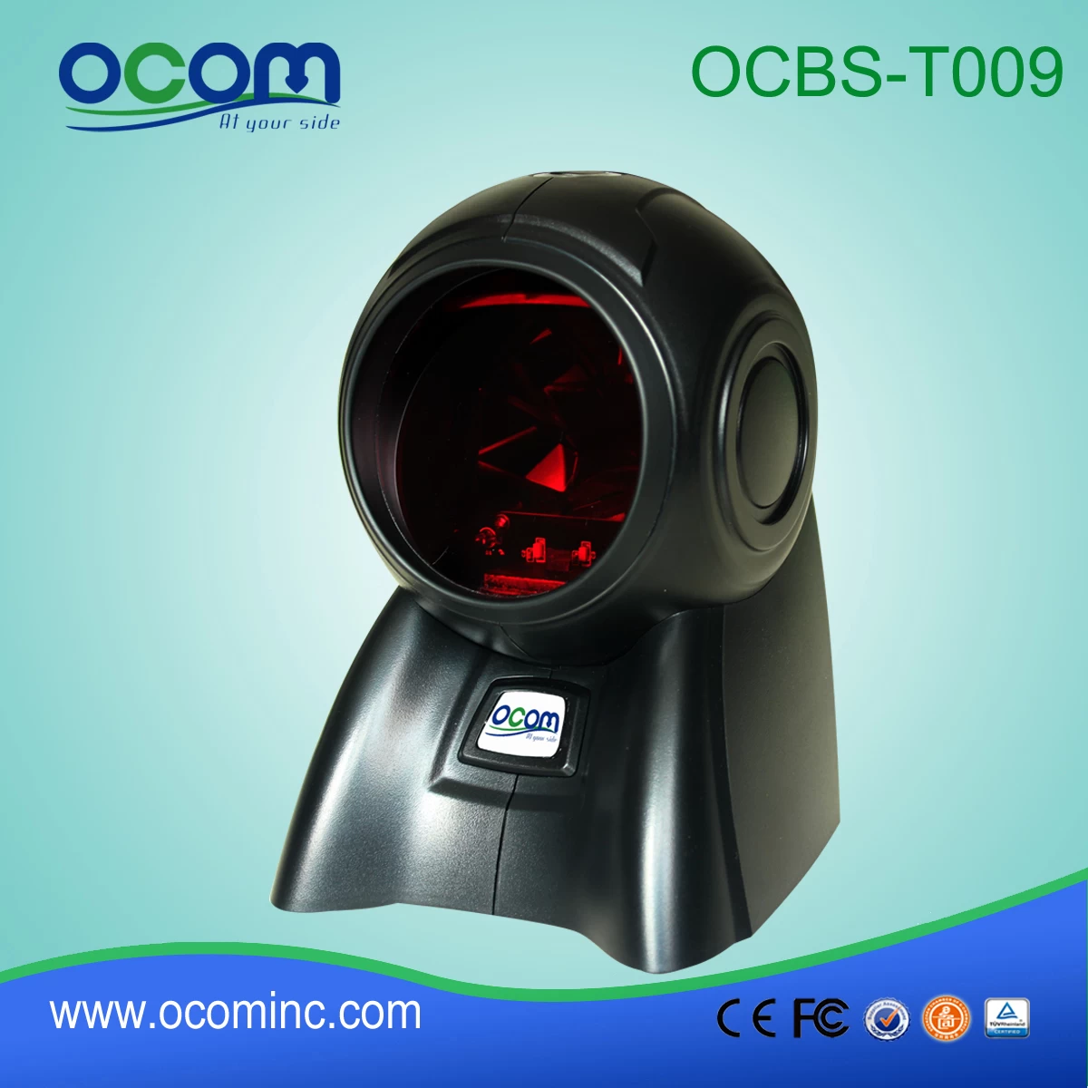 OCBS-T009 Desktop Infrared Omni 2D Cheap Barcode Scanner