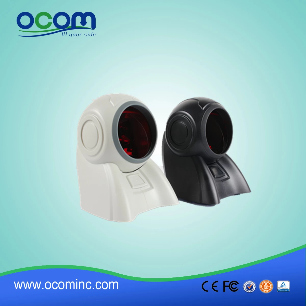 OCBS-T009 Desktop Infrared Omni 2D Cheap Barcode Scanner