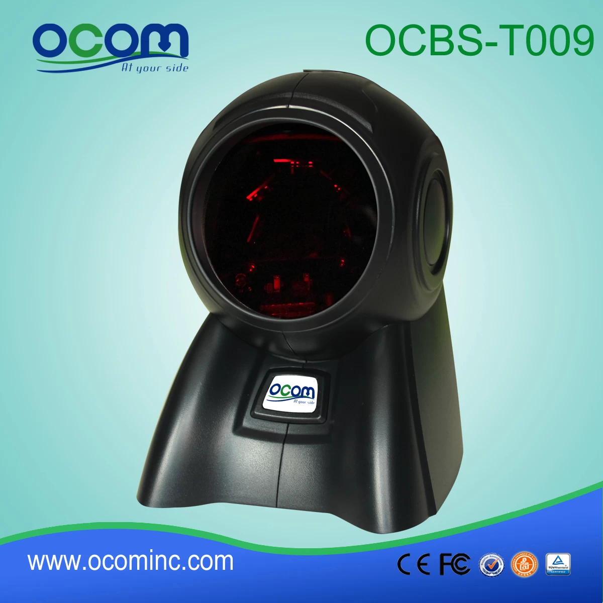 OCBS-T009：Supermarket Auto Sense USB Barcode Scanner Machine