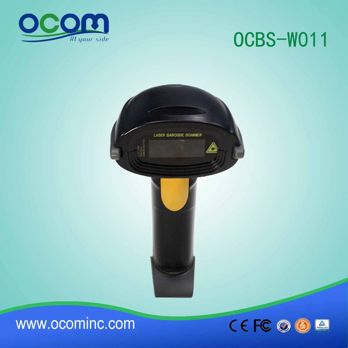 OCBS-W011 mini 433Mhz wireless barcode scanner with USB receiver