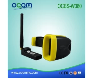 OCBS-W380: high quality mini wireless barcode scanner with memory