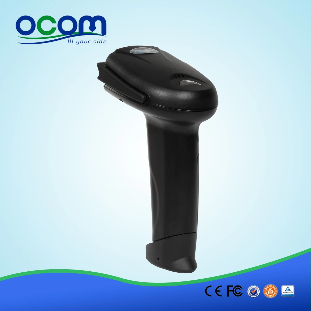 OCBS-W600 2.4G Wireless Small 1D Barcode Scanner with Memory