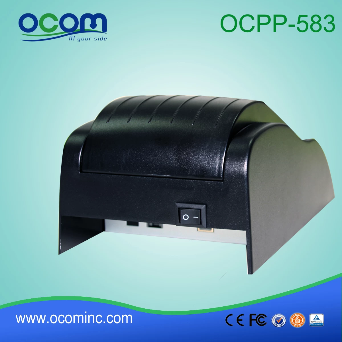 OCPP-583: 2015 direct thermal printer price, thermal pos printer