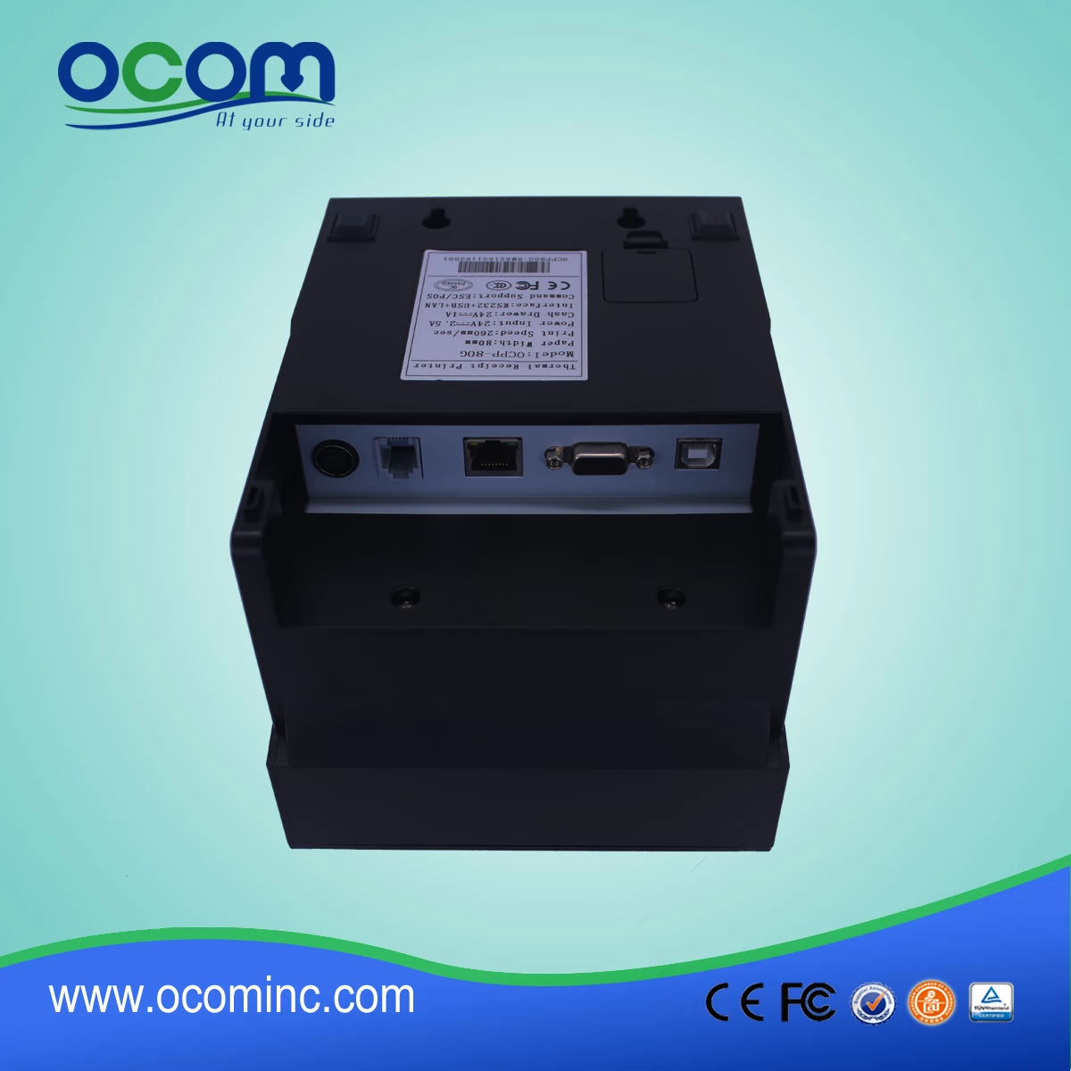 OCPP-80G cheap 3 inch auto cutter direct thermal printer price