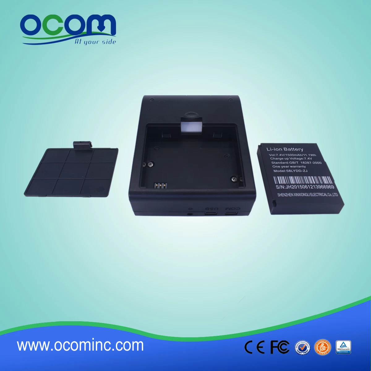 OCPP-M06 58mm Mini Portable Android Bluetooth Thermal Receipt Printer