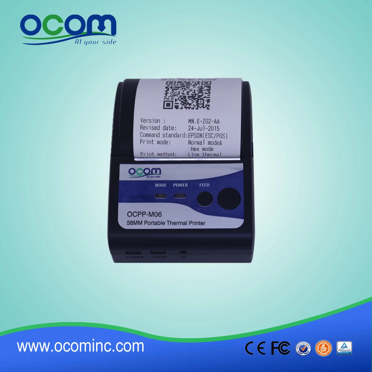 OCPP-M06 Cheap Handy Bluetooth Thermal Printer